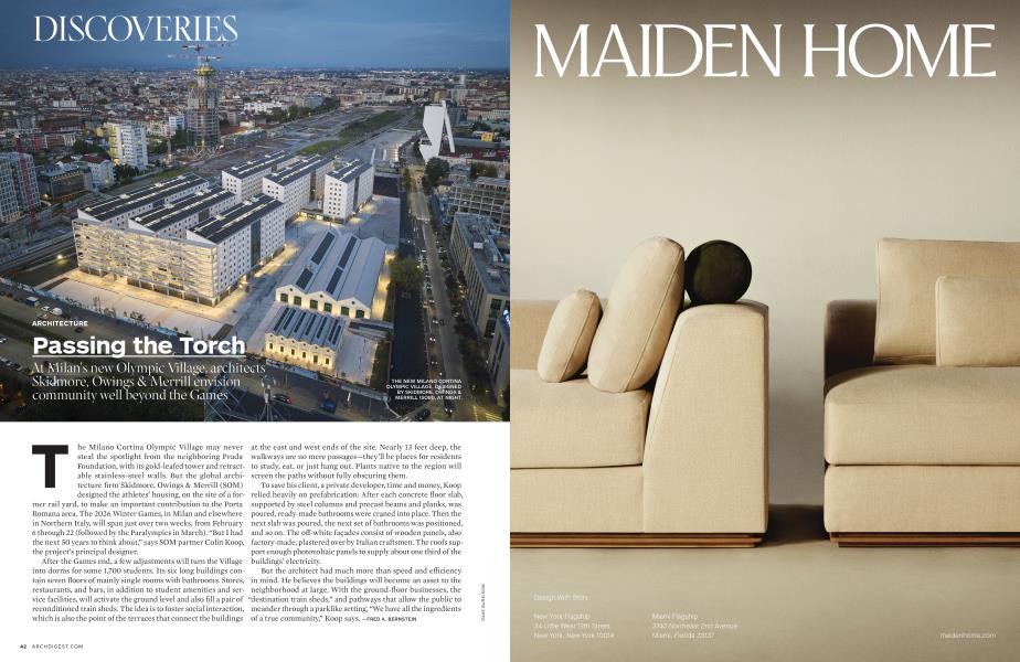 ARCHITECTURE Passing the Torch