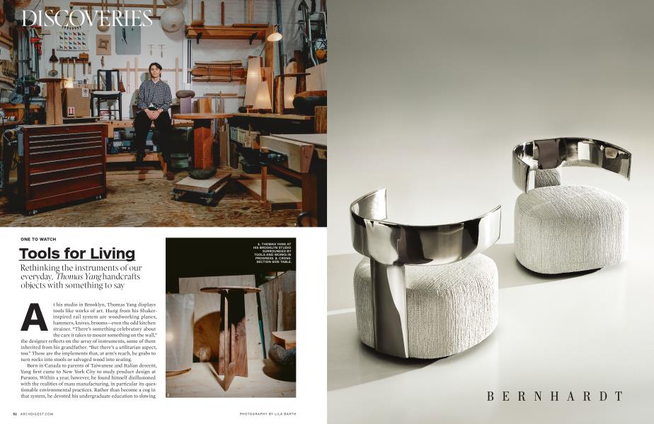 ONE TO WATCH Tools for Living