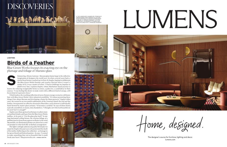 LIGHTING Birds of a Feather